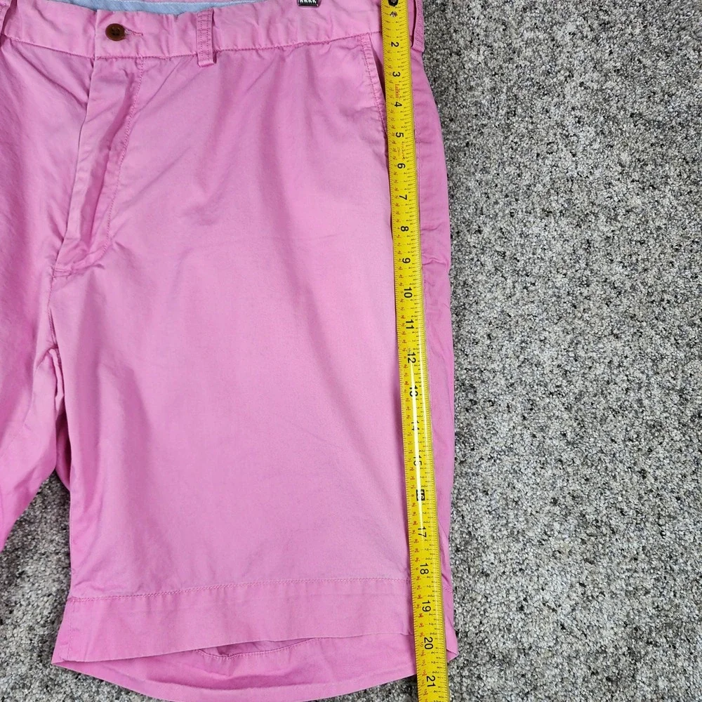 Polo Ralph Lauren Chino Shorts Mens 42 Classic Fit Pima Cotton Pink Excellent